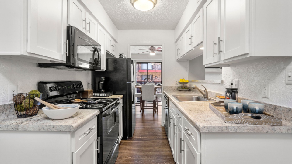 kitchen at The Brookbend