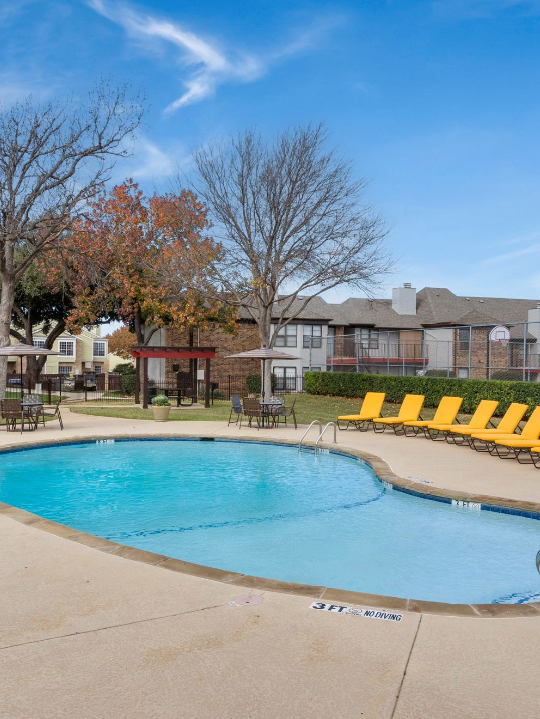 the pool at The Brookbend