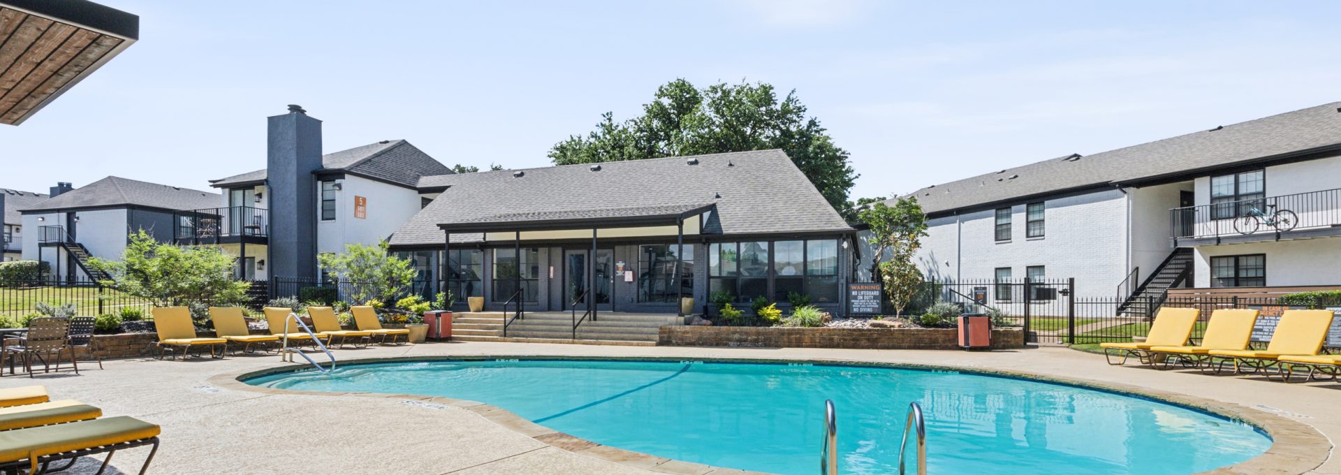 the pool at The Brookbend